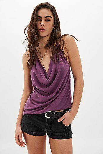 Veda Cowl-Neck Cami