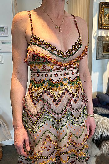 Valentino Beaded Cocktail Dress Selected by The Curatorial Dept.