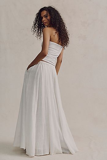 Ives Solid Maxi Skirt