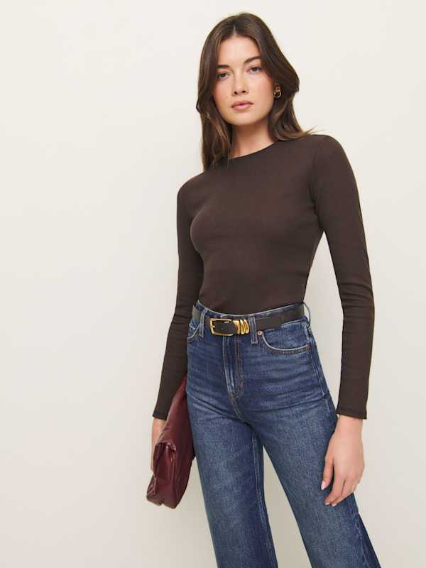Davy Long Sleeve Crewneck Tee