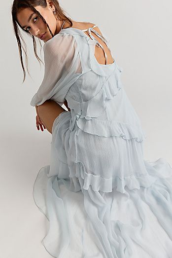 Nigel Preston Cloud High Maxi Dress