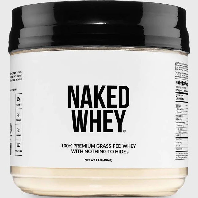 Naked Whey Grass Fed Whey Protein Powder