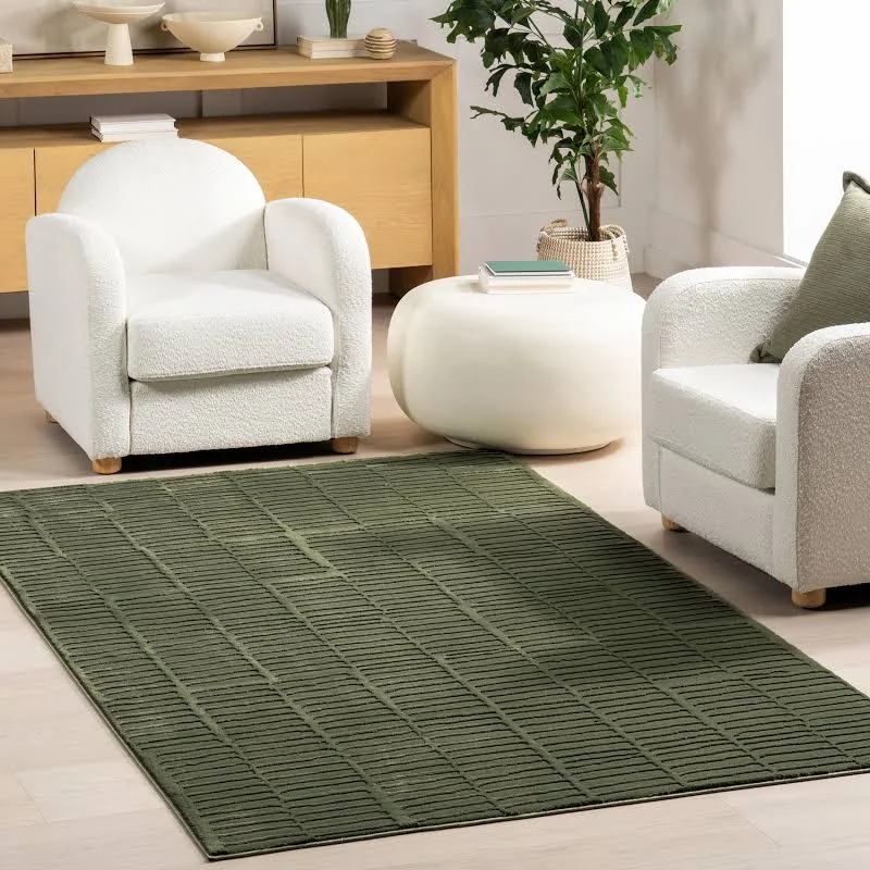 nuLOOM Kailani Geometric Machine Washable Area Rug