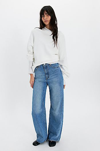 Levi's Ribcage Wide-Leg Jeans