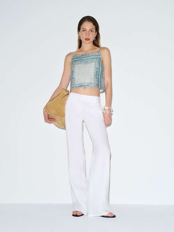 Kerri Linen Top
