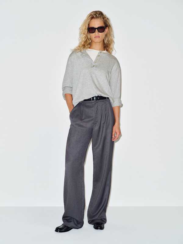 Marcus Oversized Henley Tee