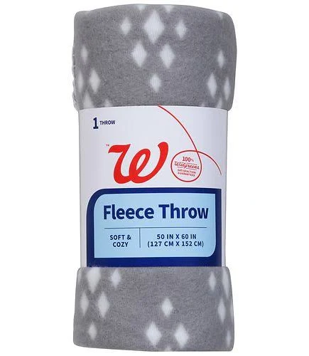 Walgreens Fleece Throw