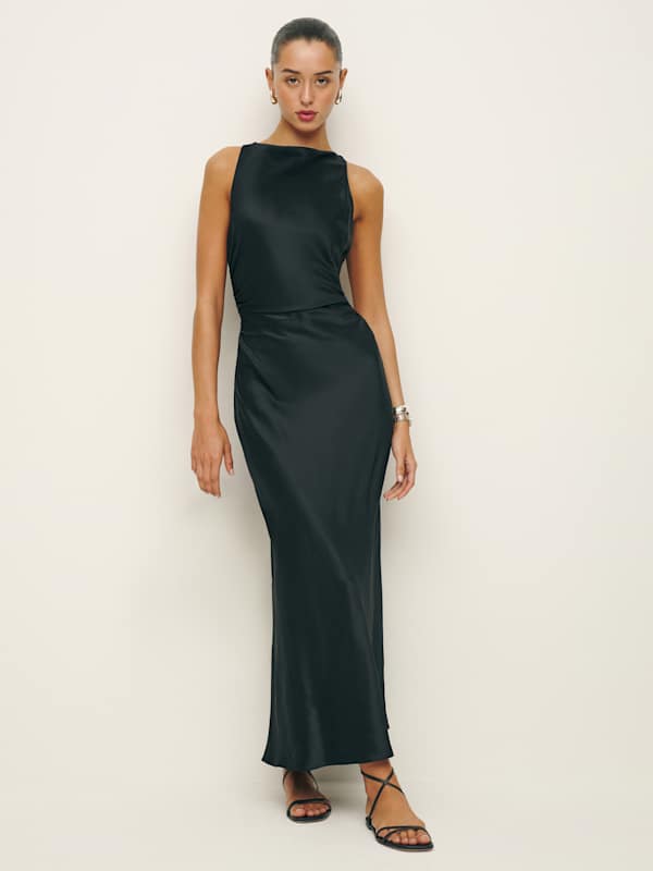 Casette Silk Dress