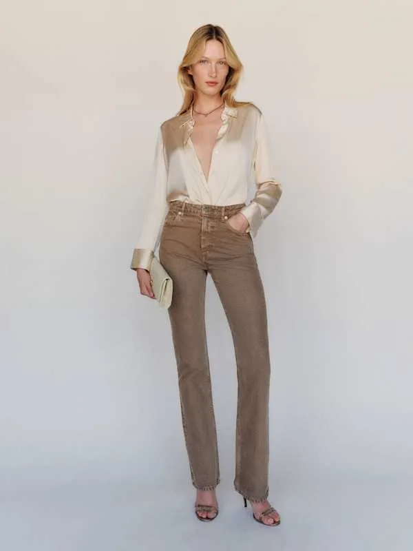 Blair High Rise Baby Bootcut Jeans