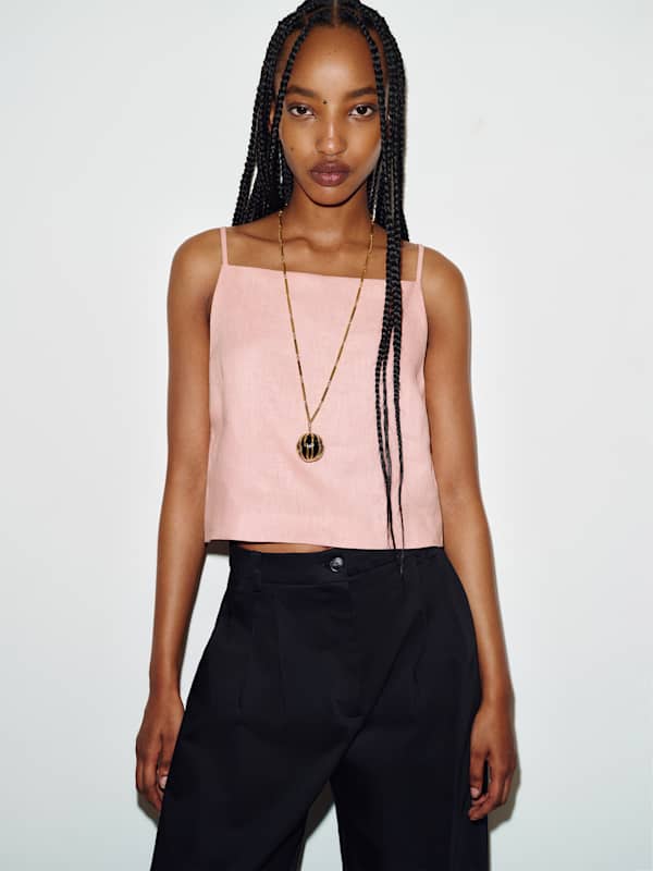 Kerri Linen Top