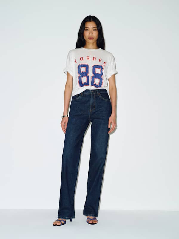 Val 90s Mid Rise Straight Jeans