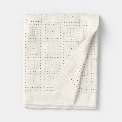 Threshold Knit Throw Blanket