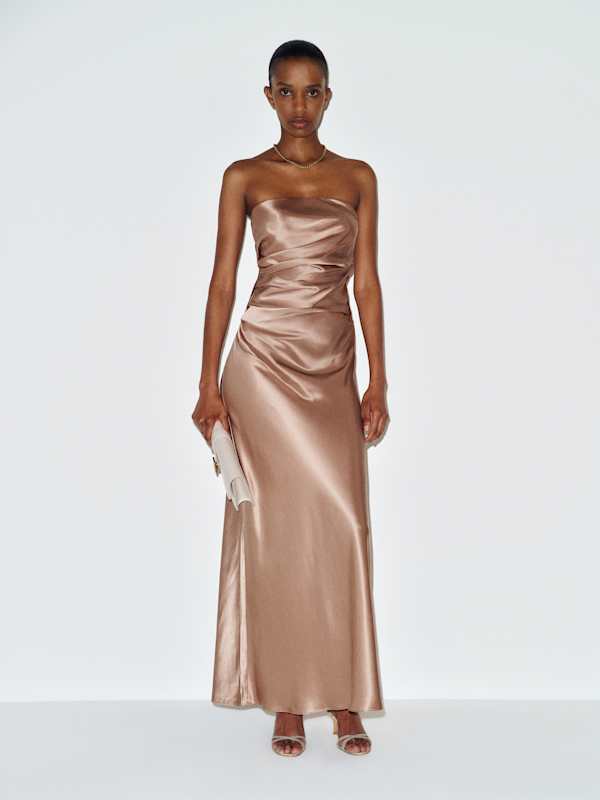 Meshea Silk Dress