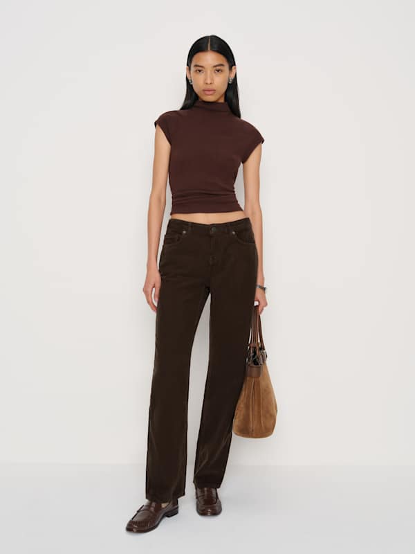 Charlee Low Rise Straight Leg Jeans