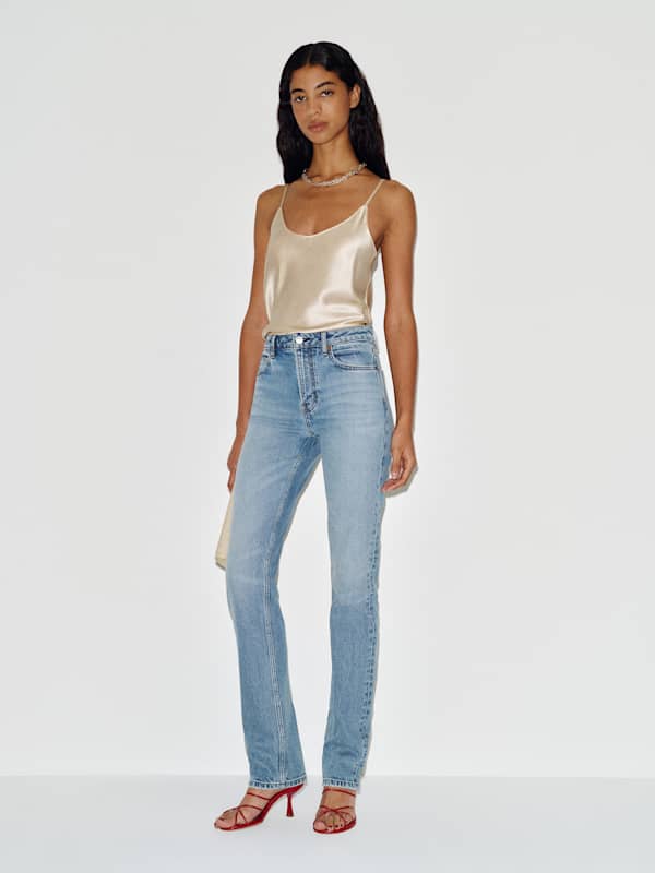 Donny Stretch High Rise Slim Jeans