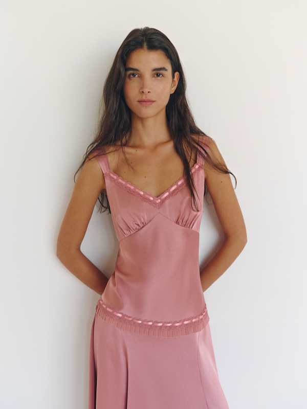 Salome Silk Top