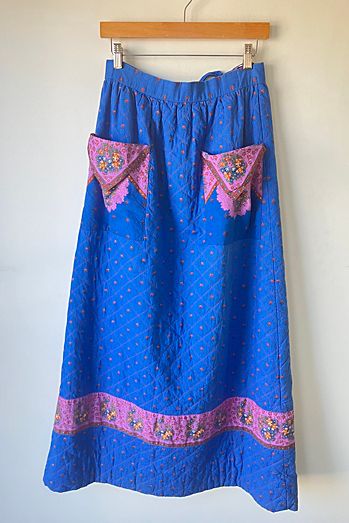 Vintage Soleiado La Provence Quilted Skirt Selected by The Curatorial Dept.