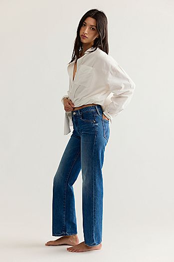 MOTHER The Mid-Rise Rambler Skimp Jeans