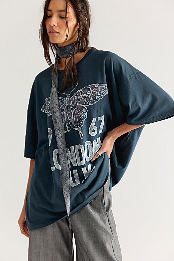 Daydreamer Fleetwood Mac London 1967 Oversized Tee