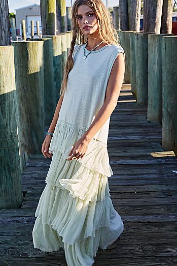 Coastal Winds Maxi Dress