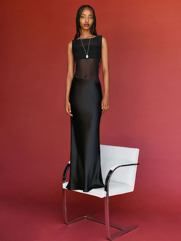 Zelie Silk Dress