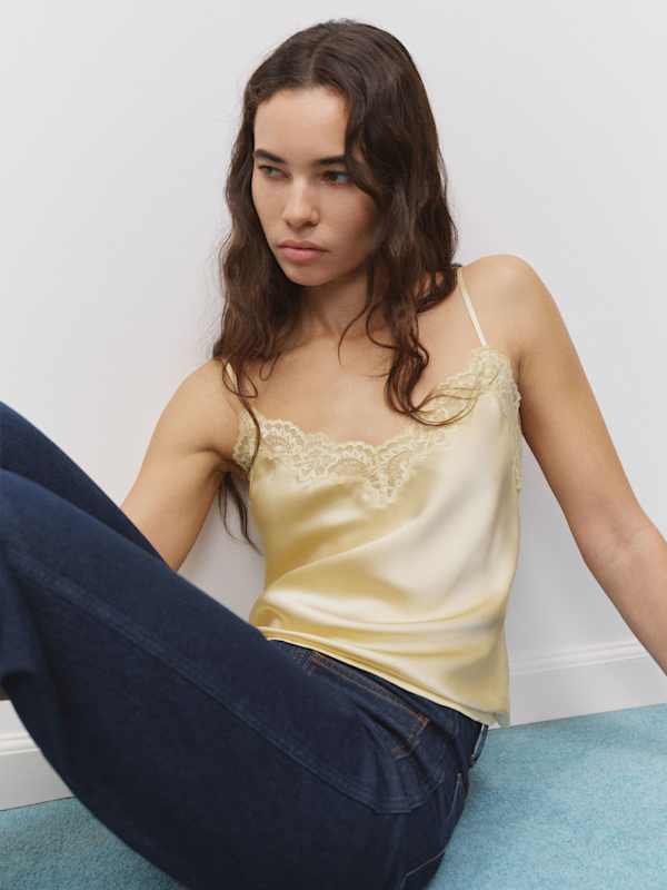 Teddy Silk Top