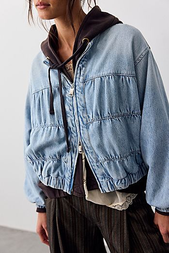 We The Free Layla Denim Jacket