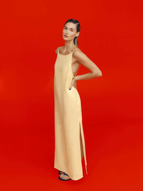 Serena Linen Dress