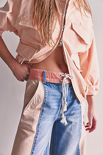 We The Free Slow Tides Wide-Leg Jeans
