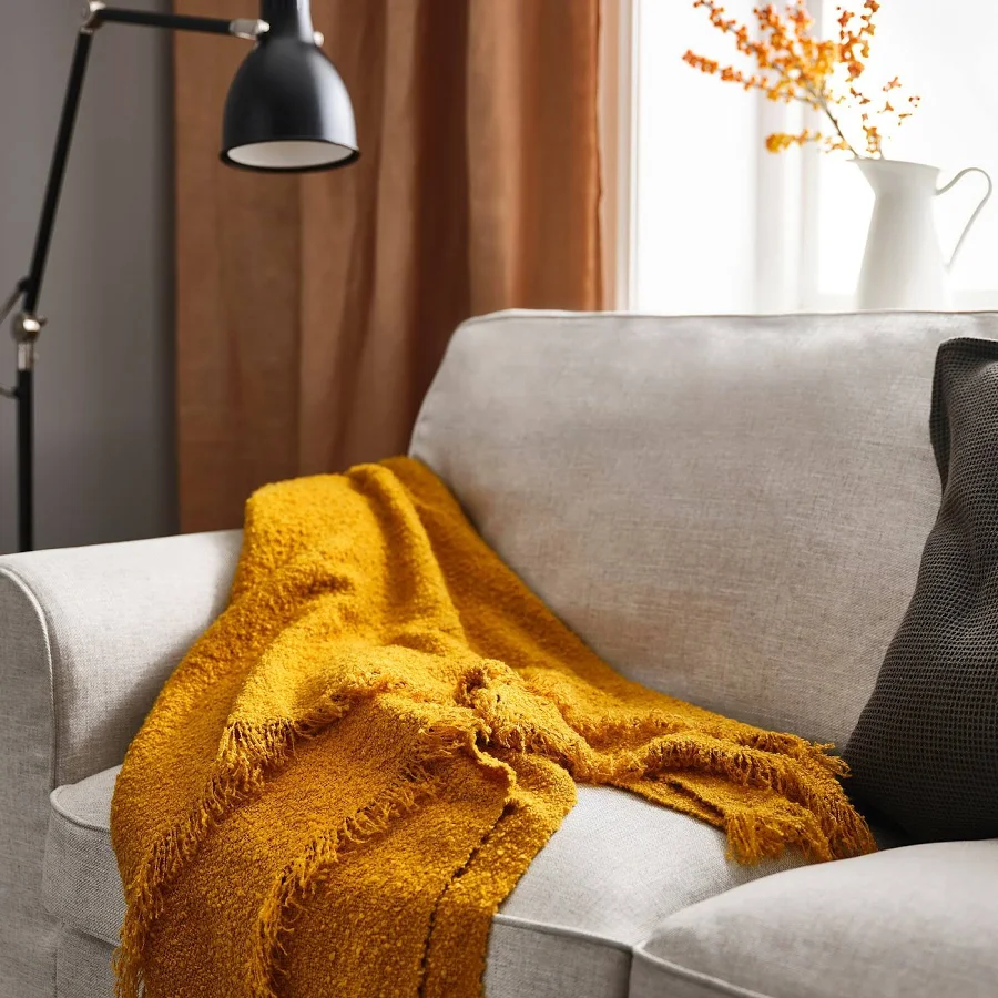 IKEA SANDBRODD throw