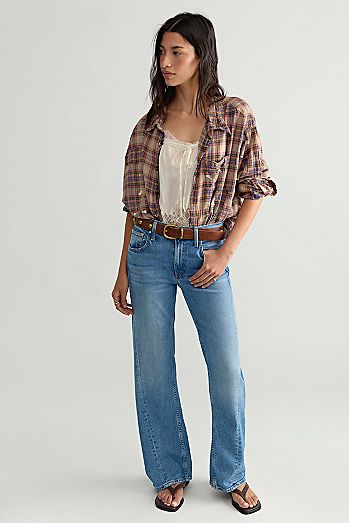 MOTHER The Bookie Twist Skimp Jeans