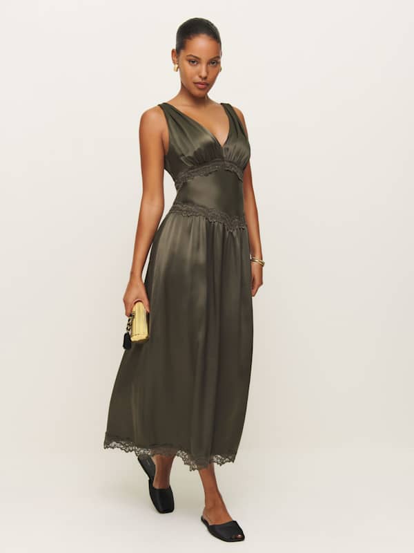 Stasia Silk Dress