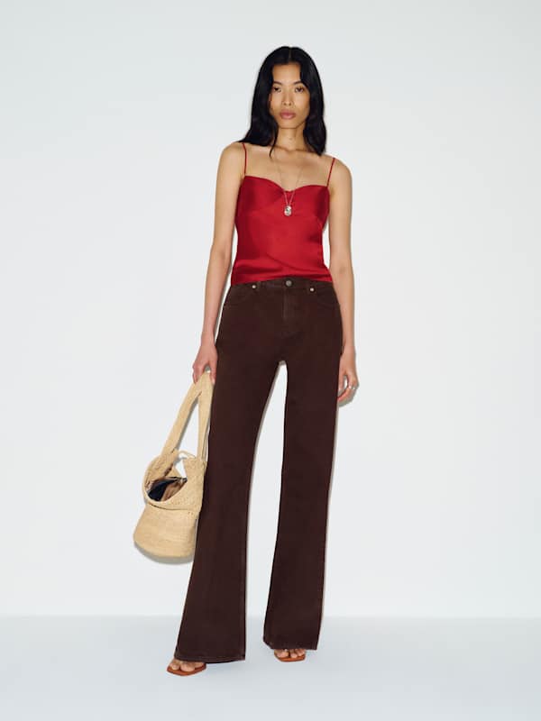 Cary Low Rise Slouchy Wide Leg Jeans