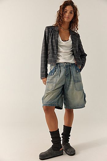 We The Free Mikie Long Shorts
