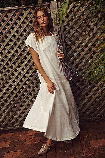 Sandshell Linen Tierney Maxi Dress