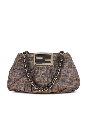 FWRD Renew Fendi Zucca Mia Tote Bag