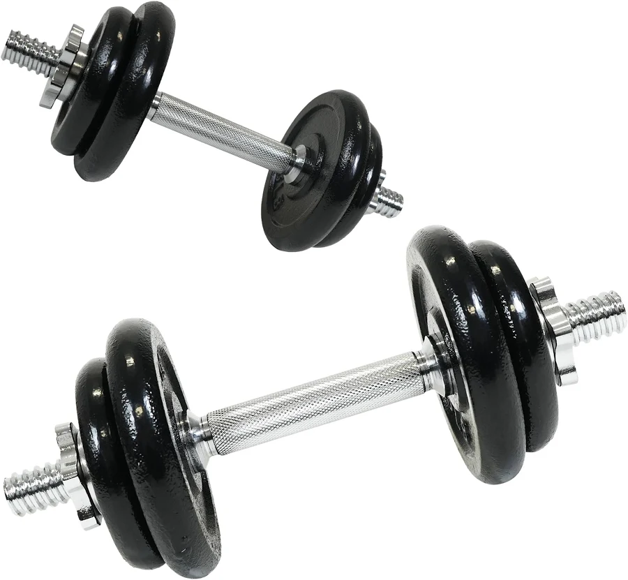 PRCTZ 40lb Adjustable Dumbbell Set