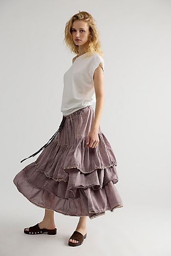 Magnolia Pearl Layered Lucca Skirt