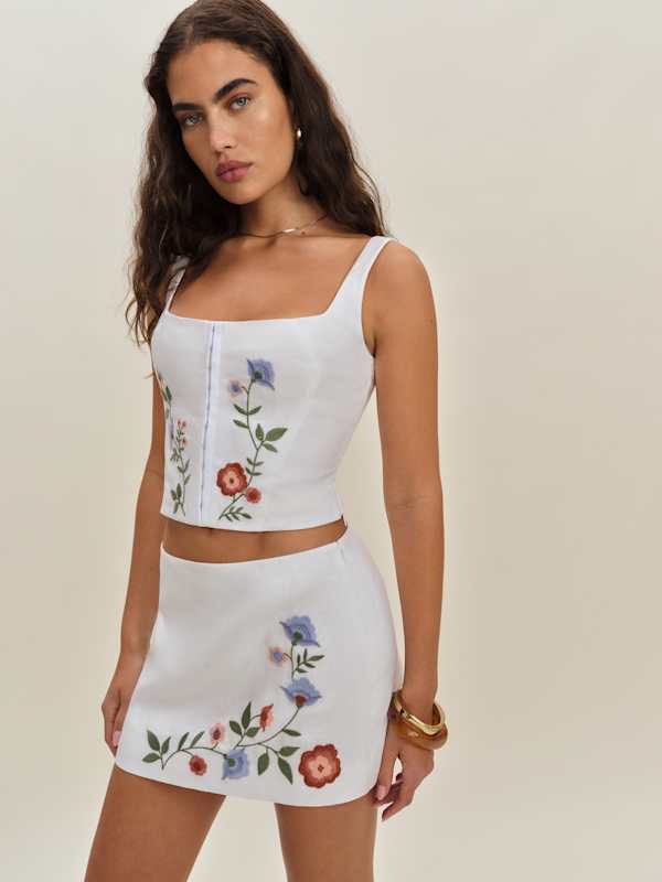 Ren Linen Skirt