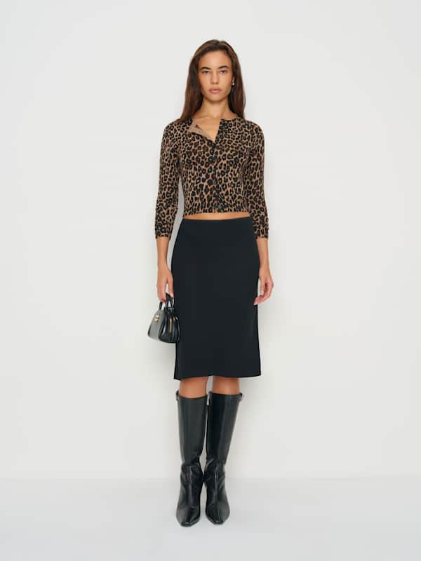 Petites Layla Knee Length Skirt