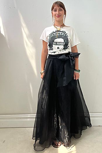 Vintage Maxi Ball Gown Skirt Selected by Anna Corinna