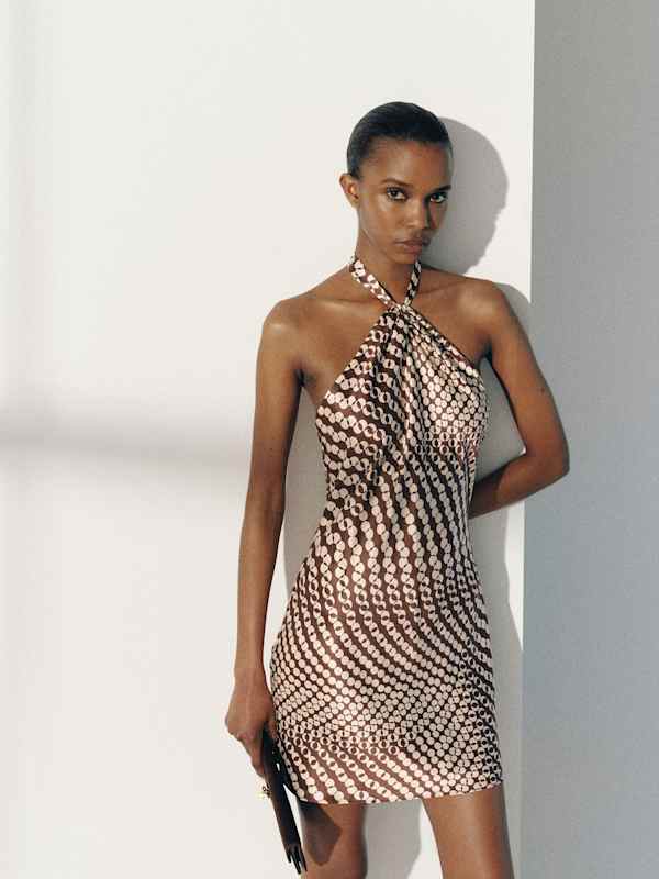 Opaline Silk Dress