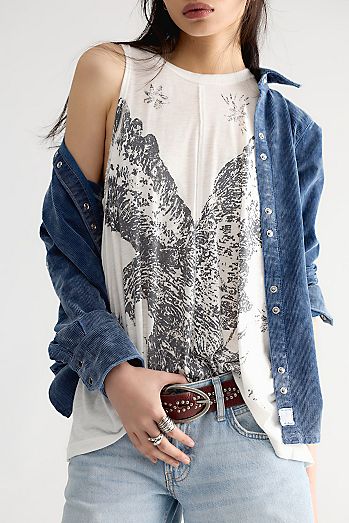 Horizon Graphic Muscle Tank