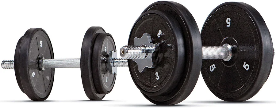 Marcy 40 lb. Adjustable Dumbbell Set with Carrying Case