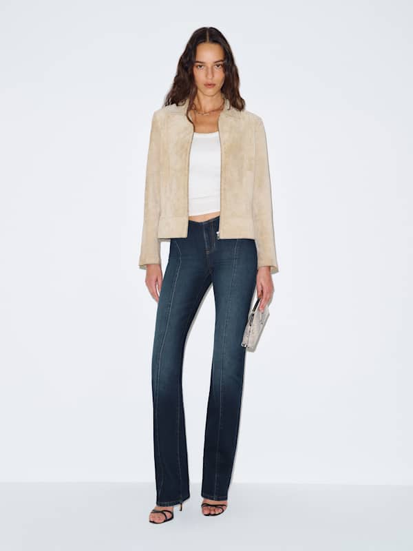 Elora Super Stretch Low Rise Bootcut Jeans