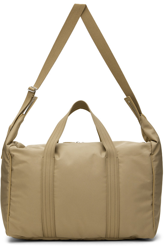 The Row Beige Logan Duffle Bag
