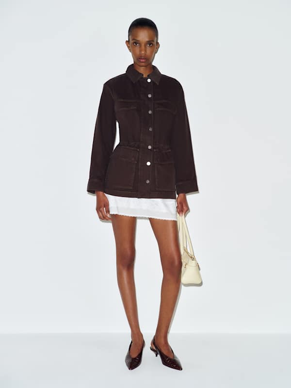 Alex Cinched Denim Jacket
