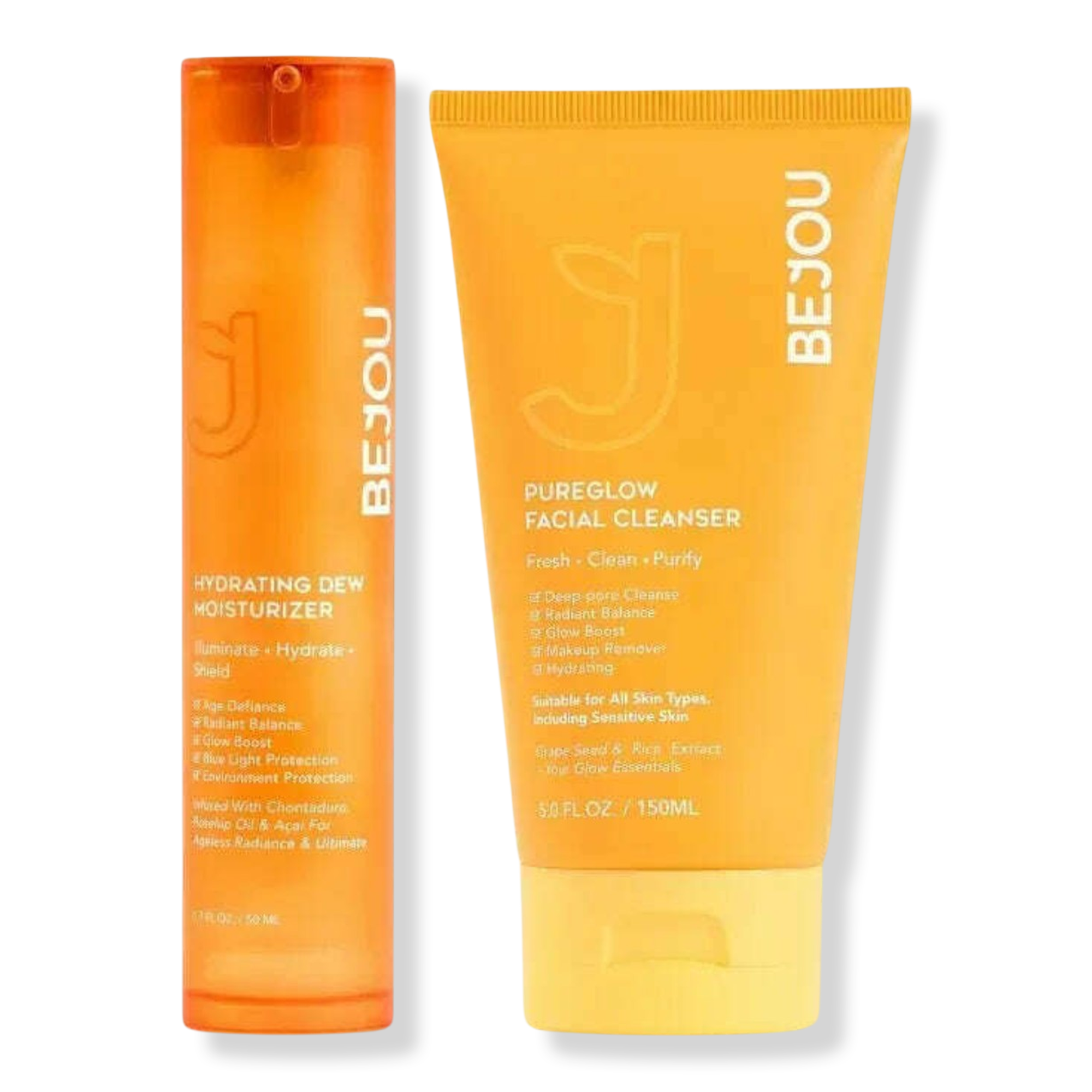Bejou Hydrating Dew Moisturizer + Pureglow Facial Cleanser