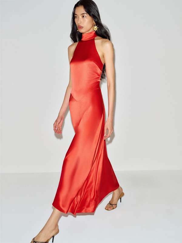 Katelyn Silk Dress
