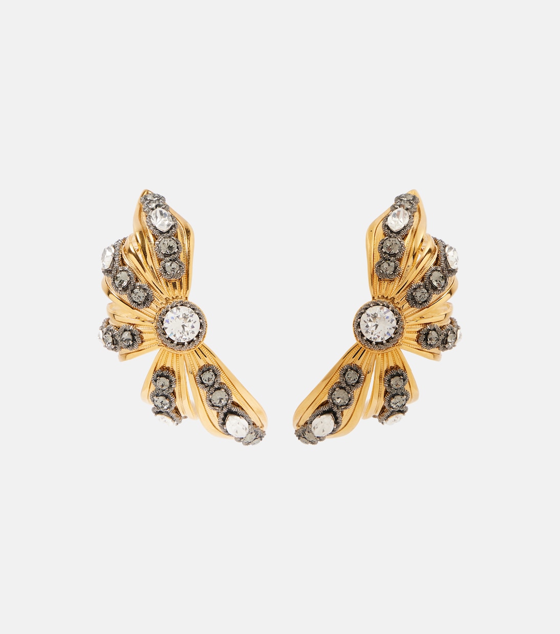 Balenciaga Bloom crystal-embellished earrings Women
